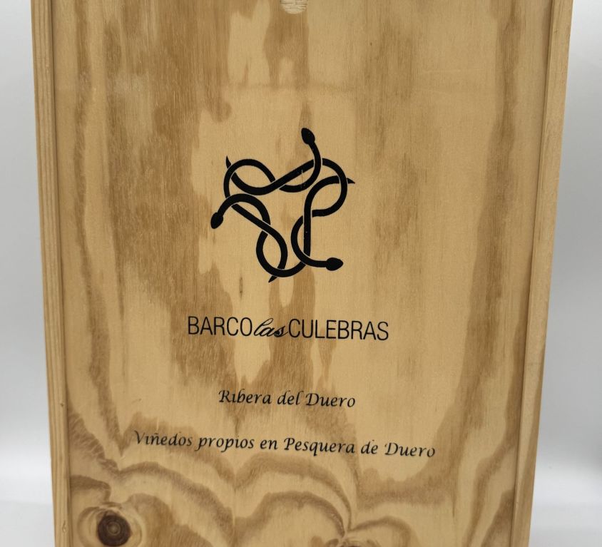 Estuche de madera 3 botellas
